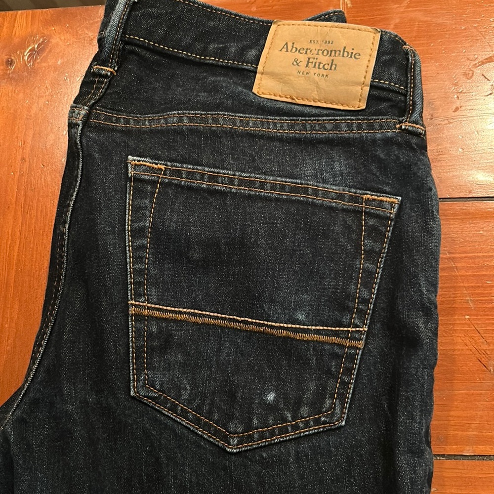 Abercrombie Dark Wash Skinny Jeana